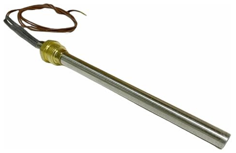 FIGEVIDA Ricambi Pellet Candeletta Resistenza Accensione per Stufa a Pellet Raccordo Filettato 3/8 GAS Diametro 9,9mm 270W Lunghezza Totale 140mm 14701001