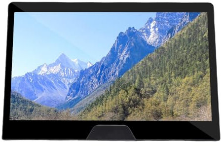 Bewinner Moniteur Portable de 11,6 Pouces, 2,5k FHD Tactile Tactile 120 Hz Taux de Rafraîchissement de la Couleur Srgb Complet avec des Haut-parleurs Intégrés pour Le Jeu PC D'ordinateur