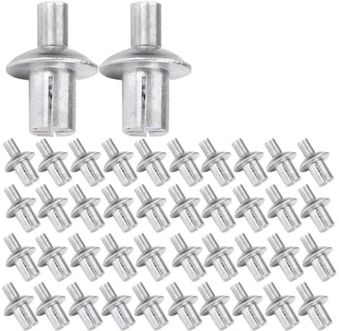 Rivetti a martello Rivetti ad espansione con percussione, chiodi in alluminio ad espansione, viti autofilettanti di piccole dimensioni, rivetti di fissaggio(30PCS,9mm)