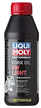 LIQUI MOLY Motorbike Fork Oil 5W light, 500 ml, Huile de fourche à moto, SKU: 5950