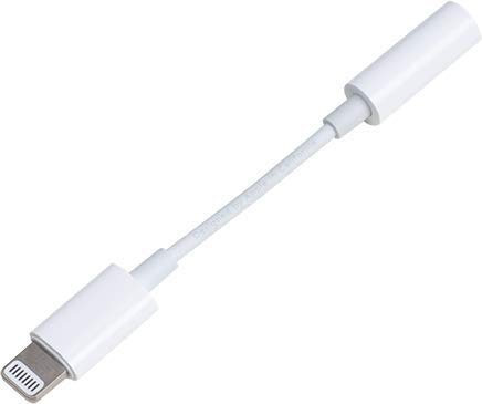Bigben Adaptador Lightning/Jack 3,5 mm Blanco
