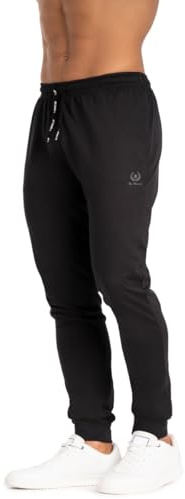 BE BOARD Pantalone Polsino Leggero 920 da 4XL a 9XL Uomo, Nero 6XL