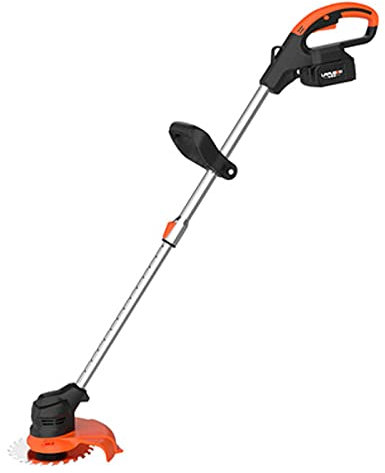 ATAAY Decespugliatore a Batteria 21V Rasaerba Tagliaerba a Filo Tagliaerba Leggero Strumento per Tagliare Il Prato con Batteria telescopica per la Pulizia delle Erbacce da Giardino zhengzilu