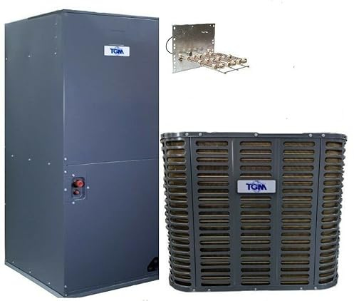 3.5 TON 14.3 SEER2 HEAT PUMP SYSTEM AIR HANDLE, CONDENSER, HEAT STRIP