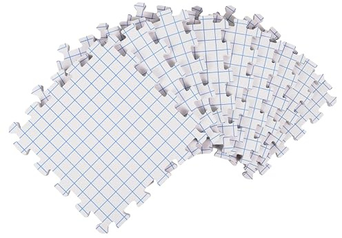 Milward Blockiermatten zum Stricken, H�keln, Schn�ren, Handarbeiten � 9 St�ck 32 cm ineinandergreifende Bretter mit 2,5 cm quadratischem Gitter