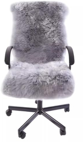 Lammfell Sitzkissen Stuhlauflage Lammfell Sitzfell Fellkissen Lammfell Kissen Fellauflage Sitzpolster Echtem Lammfell Stuhlkissen Sitzauflage Fell Sitzkissen Für Stühle Rollstuhlauflage Katzenbett(2)