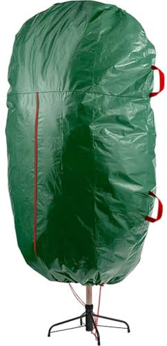 Vobumix Weihnachtsbaum-Aufbewahrungstasche, Aufrechte Weihnachtsbaum-Abdeckung, Staubdichte Weihnachtsbaum-Tasche, Passend Für Bis Zu 2,1 M Große Bäume Für Künstliche Bäume