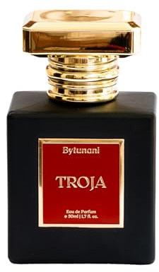 TROJA Eau de Parfum Herren 50ml – Herrenduft holzig würzig – Parfum für Männer Geschenk Vatertag – Luxus Parfum maskulin – Bytunani