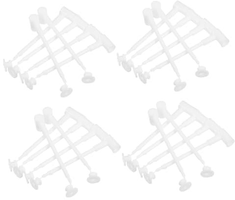 Happyyami Pièces Détachées Moulin à Vent D'extérieur 100 Pcs pour Fabrication DIY Jardin Balcon Raccords Coudés Solide Montage Facile Réutilisable