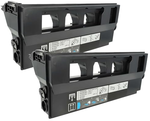 vhbw 2X Bac de récupération de Toner usagé Compatible avec Konica Minolta Bizhub C280, C220, C360 imprimante Laser