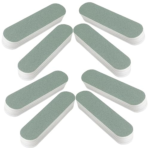 Vaguelly 30 Stück Nagelfeilenblock aus Schwamm mit Doppelseitigem Design Feine Struktur zur Nagelpflege und Schmuckpolitur für Maniküre und Silberschmuck