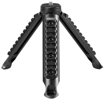 Foldable Tripod Stand Small Flashlights Stand Keychain Lights Holder For Outdoor Camping Hiking Photography Tripod Mount For Keychain Torch