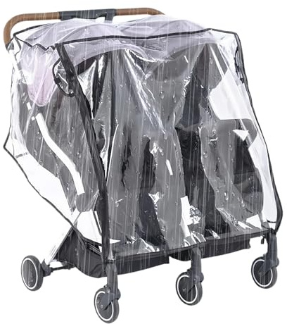 Regnskydd För Barnvagn Vindtät Vattentät Skydd | Barnvagn Poncho För Dammskydd För Shopping Promenader Utomhus Resor Daglig Sol Snö Damm Vind Skydd