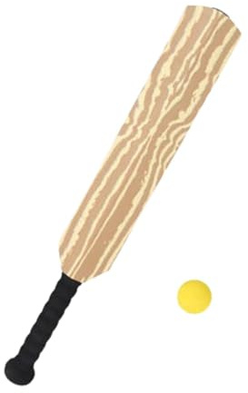 KIXZSAZ Il set di mazze da cricket leggere in EVA migliora il set da cricket per bambini con caratteristiche che promuovono la flessibilità del corpo e la riutilizzabilità.