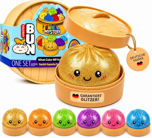 Butter Squishy XXL 13 cm – Realistischer Anti Stress Knetball im Butter Design – Weich, elastisch & langsam rückformend – Büro Gadget für Teenager & Erwachsene (2 Stück)