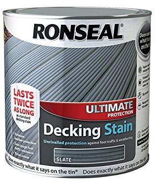 Ronseal RSLUDSS25L 2.5L Ultimate Protection Decking Stain - Slate by Ronseal