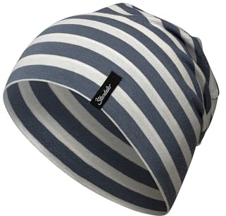 Sterntaler OCS Beanie Melange – Unisex Baby Mütze aus Melange-Singlejersey (Bio) – weiche Kopfbedeckung mit Zwei Tragevarianten – lässige Übergangsmütze für Babys & Kinder