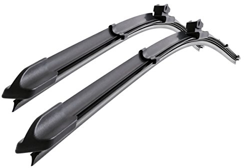 Mossa Escobillas limpiaparabrisas para la luna delantera adecuadas para VW Volkswagen Tiguan I (11.2007-2017) - escobillas plana