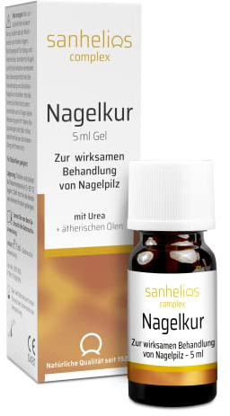 Sanhelios Nagelkur 5 ml | Zur wirksamen Behandlung einer Nagelpilz-Infektion | belegte Wirkung* | Einfache Anwendung - ohne Feilen | mit ätherischen Ölen