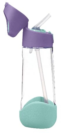 b.box Tritan Drink & Water Bottle | Easy Grip Bottle and Leakproof Lid | Cool Modern Child Friendly Design, Best for After Sippy Cup | 600ml/20