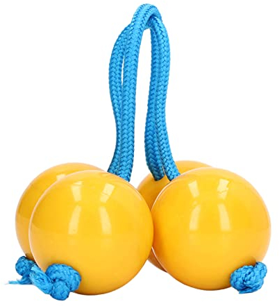 Agatige Rhythm Ball, 2 Pares Musical Egg Shakers Double Gourd Rattles Instrumentos de percusión