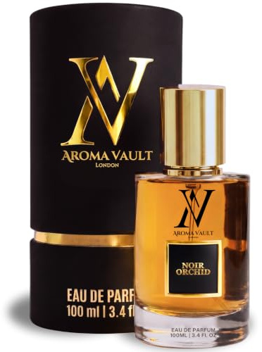Aroma Vault Noir Orchid | Black Orchid Inspired Unisex EDP | Dark Floral Oriental Fragrance with Truffle, Orchid & Vanilla | Long Lasting | Unisex | 100ml