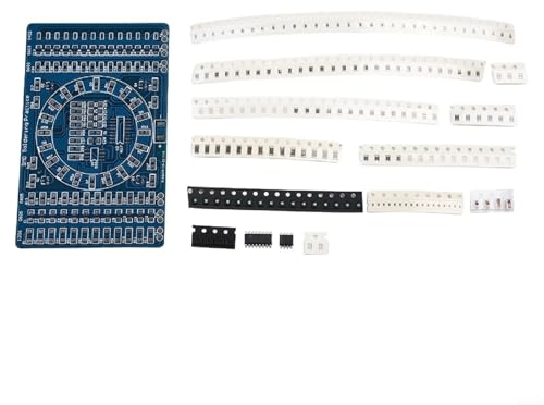 Verbessern Sie die Schweißfähigkeiten mit Leiterplatten-DIY-Kit, LED-Elektronikprojek