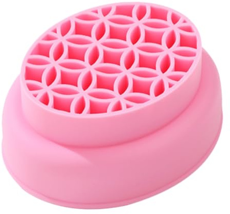 minkissy Silikon Make-up Pinsel Reinigungsbecher Mit Matte Zum Sanften Reinigen Und Trocknen Von Kosmetikpinseln Und Make-up Schwämmen Multifunktional Kompakt Und Langlebig Für Profi Und Zu