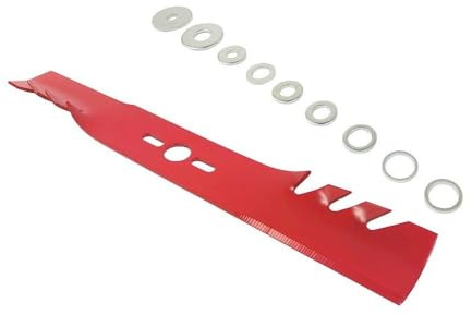 Lama 20 Pollice Universale per Rasaerba Tosaerba con lunghezza da 50cm in Metallo Lama di Ricambio Acciaio Manganese Lama di Taglio Giardino Mower Strimmer Rasaerba Utensili Elettrici Parti