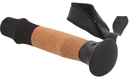 Toyvian PoignéE De Rechange en LièGe pour BâTon De RandonnéE avec Dragonne - PoignéE De Canne De Marche Ergonomique Compatible BâTons De Ski Et RandonnéE - Installation Facile Et Fixation Stab