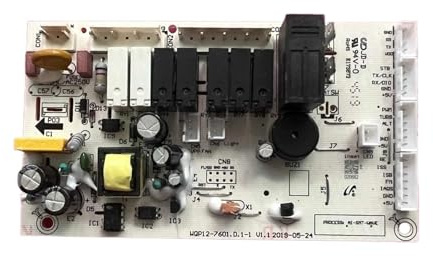 Compatible con lavavajillas integrado Midea H1, placa base WQP12-7601. D.1-1 V1.1