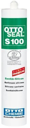 OTTOSEAL S100 Premium-Sanitär-Silicon 20 x 310 ml Kartusche bahamabeige