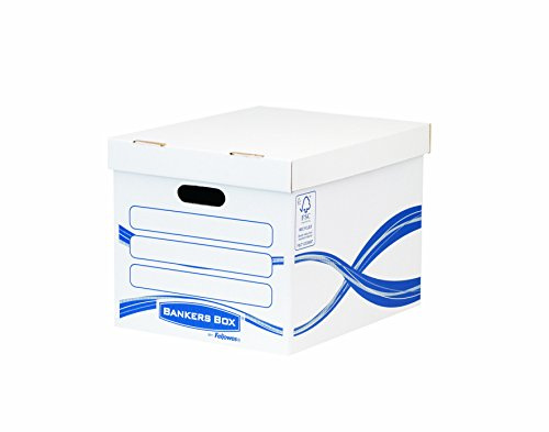 Bankers Box 6204701 Scatola Archivio Standard Basic, FSC, Confezione da 10 Pezzi
