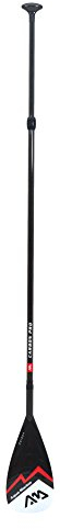 Aqua Marina Carbon PRO Paddel Stand up Paddle 3-teilig super leicht 705 gr, Silber, L