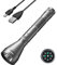 PEETPEN Lampe de poche Rechargeable USB Puissante avec Boussole, étanche Lampe Torche pour le camping, la randonnée et les urgences