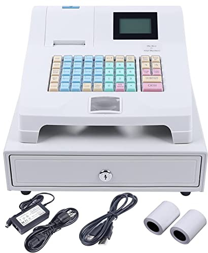 ExoticaBlend Registrierkasse für kleine Unternehmen, elektronische Registrierkasse POS, Digitale Registrierkasse, LED-Anzeige, Registrierkasse für kleine Unternehmen, Einzelhändler