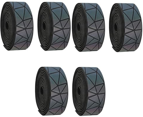 Toddmomy 6stücke Lenkerband Rutschfeste Griffe Abdeckung Atmungsaktive Lenkerummantelung Für Rennrad Farbenfrohes Design Stoßdämpfend Und Schweißabsorbierend