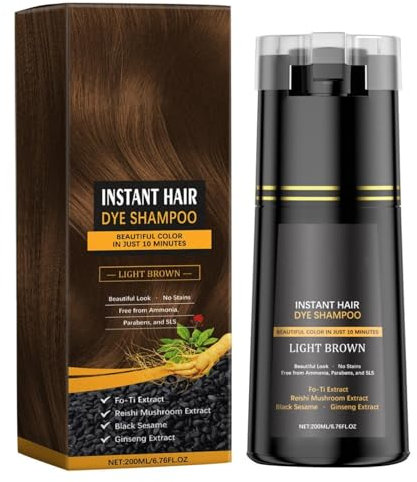 Generisch Haarfarbe Shampoo, Sofortiges Haarfärbeshampoo, Haarpflege, 200 ml