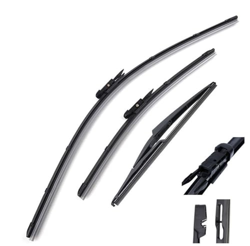 Windshield Windscreen Wiper Blades Front Rear Window Wiper Blade For Nissan For Qashqai J10 2006 2007 2008 2009 2010 2011 2012 2013