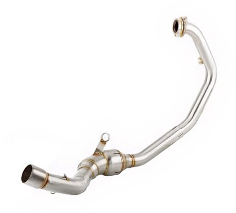 Exhaust Silencer For 250 For Adventure 2021 390 For Adventure 2020 2021 Pre Decat Pipe Motorcycle Exhaust Full Catalyst Delete And Link Pipe Exhaust Muffler