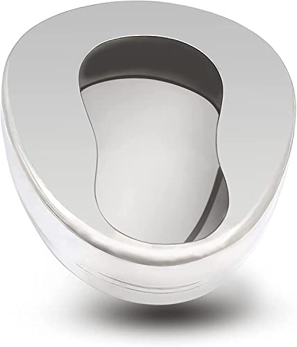 OdontoMed2011 Bedpans for Elderly Men & Women, Heavy Duty Autoclavable Stainless Steel Bedpan for Medical Centers and Home Use, 14 x 11 3/8 Bedpan for Hospital Easy to Clean