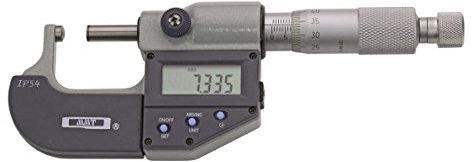 CNC QUALITÄT Digital Bügelmessschraube Messbereich 0-25 mm - flache und ballige Messflächen