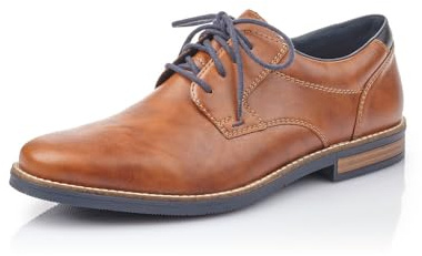 Rieker Men's Lace Up Derbys, Brown, 10.5 UK