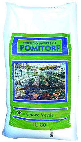 TERRICCIO UNIVERSALE ECONOMICO POMITORF Semiprofessionale Con Pomice Fine Ideale per in Rinvaso di tutti i tipi di Piante (LT.80)