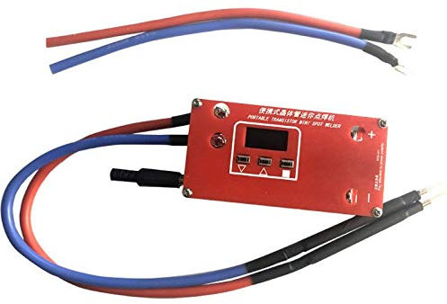 Hanchen Mini Punktschweißgerät 18650 Lithiumbatterie Zelle DIY Schweißen, Tragbarer Kleiner Schweißer Lötmaschine für Nickelgürtel