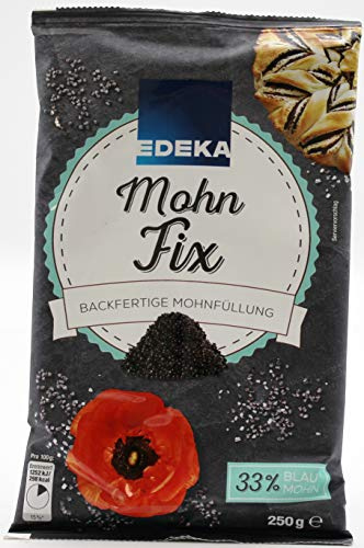 Edeka Mohnfix backfertige Mohnfüllung, 15er Pack (15 x 250g)