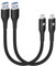 CONMDEX USB C Cable Short 30cm/0.3M 2Pack [10Gbps Data] USB3.1 Gen2 Type C Android Auto Cable QC3.0 3.1A USB A to C Fast Charger for Samsung Note20 Galaxy S24/S23/S22 Z Flip4 TabS9 Pixel9/9 pro Black