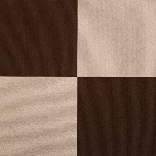 Losetas de Moqueta Losetas de alfombra autoadhesivas de 11,8 X 11,8, protegen el suelo, lavables, antideslizantes, fáciles de instalar, 4 Uds. De alfombras despegables y adhesivas, alfombrillas par