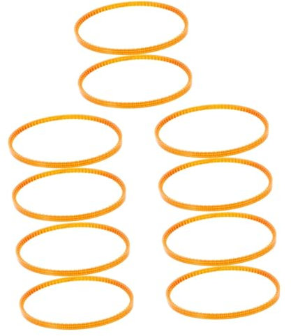 PRETYZOOM 10pcs Cotton Candy Maker Belts Reusable Accessory Cotton Candy Making Supplies Belts for Machines