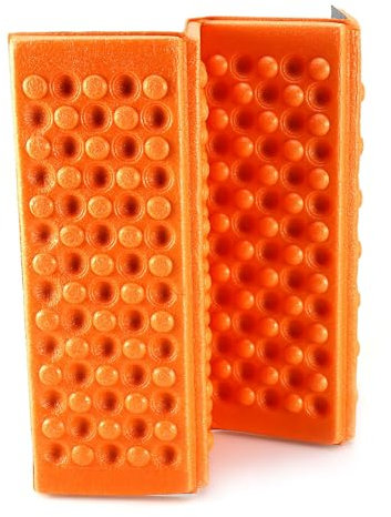 RockVOQRN Tragbares, leichtes Schaumstoffkissen, Sitzkissen, Stuhl, Orange, für Outdoor, Park, Camping